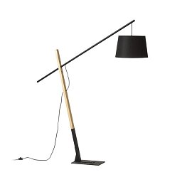 Obrázek pro produkt DANTE stojanová černá dřevo 230V E27 25W - RED - DESIGN RENDL