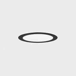 Obrázek pro produkt DISC zapuštěné svítidlo s rámečkem pr. 120 mm černá 8 W CRI >80 3000K Non-Dimm - KOHL-Lighting