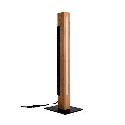 Obrázek pro produkt Svítidlo stolní MADERA stmívatelné - dotykový senzor 3000K IP20 černá/dub výška 51cm - LIGHT IMPRESSIONS
220-240V AC/50-60Hz, number of bases: 1, 7,00 W, EEI: D,
IP20