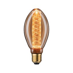 Inner Glow Edition LED žárovka s vnitřní spirálou E27 230V 3,6W 1800K zlatá - PAULMANN Obrázek pro produkt Inner Glow Edition LED žárovka s vnitřní spirálou E27 230V 3,6W 1800K zlatá - PAULMANN