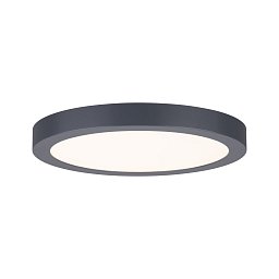 Obrázek pro produkt LED Panel Abia kruhové 300mm 2700K tmavěšedá - PAULMANN