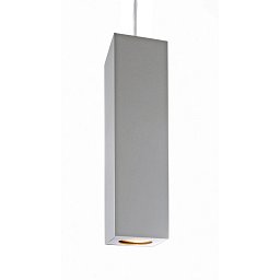 Závěsné svítidlo GU10 Squad stříbrná 230V - LIGHT IMPRESSIONS Obrázek pro produkt Závěsné svítidlo GU10 Squad stříbrná 230V - LIGHT IMPRESSIONS