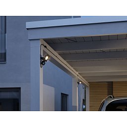 Park + Light LED venkovní nástěnné svítidlo Bimea pohybové čidlo IP65 3000K 4,5W černá - PAULMANN Obrázek pro produkt Park + Light LED venkovní nástěnné svítidlo Bimea pohybové čidlo IP65 3000K 4,5W černá - PAULMANN