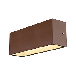 Obrázek pro produkt SITRA L WL UP/DOWN venkovní LED nástěnné přisazené svítidlo rezavé CCT switch 3000/4000 K - BIG WHITE (SLV)