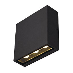 Obrázek pro produkt BIG QUAD UP/DOWN WL nástěnné svítidlo, antracitová barva - BIG WHITE (SLV)