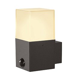 Obrázek pro produkt GRAFIT E27 square Sensor nástěnné přisazené svítidlo antracit - BIG WHITE (SLV)