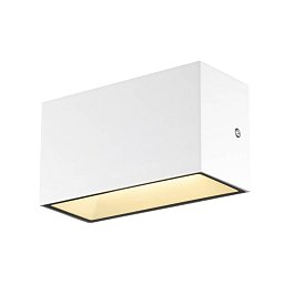Obrázek pro produkt SITRA M WL UP/DOWN venkovní LED nástěnné přisazené svítidlo, bílé CCT switch 3000/4000 K - BIG WHITE (SLV)