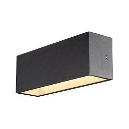Obrázek pro produkt SITRA L WL UP/DOWN venkovní LED nástěnné přisazené svítidlo antracit CCT switch 3000/4000 K - BIG WHITE (SLV)