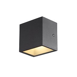 Obrázek pro produkt SITRA S WL SINGLE venkovní LED nástěnné přisazené svítidlo, antracit, CCT switch 3000/4000 K - BIG WHITE (SLV)