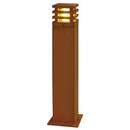 Obrázek pro produkt Venkovní svítidlo RUSTY 70 čtyřhranná z oceli 230V E27 11W IP55 - BIG WHITE (SLV)
