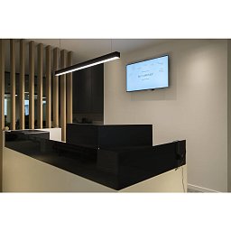 Obrázek pro produkt GLENOS profilové závěsné svítidlo, LED, 3000K, černá, 1 m, 43W - BIG WHITE (SLV)