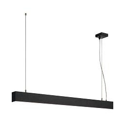 Obrázek pro produkt GLENOS profilové závěsné svítidlo, LED, 4000K, černá, 1 m, 43W - BIG WHITE (SLV)