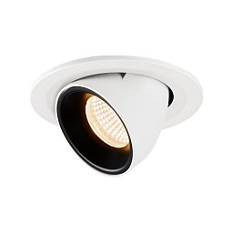 Obrázek pro produkt NUMINOS® GIMBLE S zápustné stropní svítidlo bílé/černé 2700 K 55° - BIG WHITE (SLV)