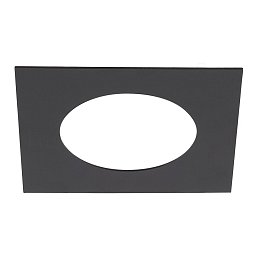 Numinos® S montážní rámeček hranatý 160/100 mm černý - BIG WHITE (SLV) Obrázek pro produkt Numinos® S montážní rámeček hranatý 160/100 mm černý - BIG WHITE (SLV)
