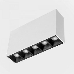 Obrázek pro produkt NSES stropní svítidlo 137x35 mm bílá-černá 10 W CRI 90 3000K Non-Dimm - KOHL-Lighting