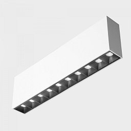 Obrázek pro produkt NSES stropní svítidlo 270x35 mm bílá-černá 20 W CRI 90 3000K Non-Dimm - KOHL-Lighting