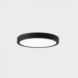 Obrázek pro produkt DISC SLIM stropní svítidlo pr. 225 mm černá 24 W CRI >80 3000K Non-Dimm - KOHL-Lighting