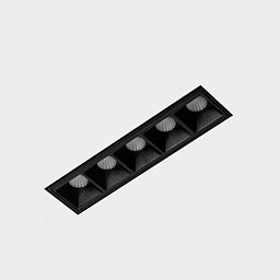 Obrázek pro produkt NSES bezrámečkové zapuštěné svítidlo 137x35 mm černá 10 W CRI 90 4000K Non-Dimm - KOHL-Lighting