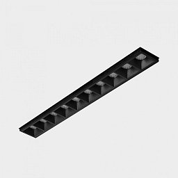 Obrázek pro produkt NSES bezrámečkové zapuštěné svítidlo 270x35 mm černá 20 W CRI 90 2700K Non-Dimm - KOHL-Lighting