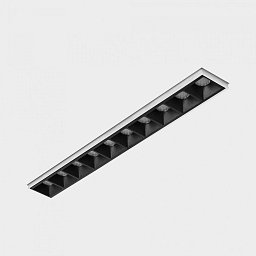Obrázek pro produkt NSES bezrámečkové zapuštěné svítidlo 270x35 mm bílá-černá 20 W CRI 90 3000K Non-Dimm - KOHL-Lighting
