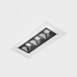 Obrázek pro produkt NSES TILT zapuštěné svítidlo s rámečkem 123x58 mm bílá-černá 6 W CRI 90 2700K Non-Dimm - KOHL-Lighting