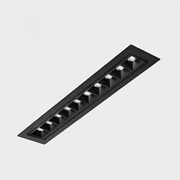 Obrázek pro produkt NSES TILT zapuštěné svítidlo s rámečkem 300x58 mm černá 20 W CRI 90 2700K Non-Dimm - KOHL-Lighting