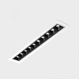 Obrázek pro produkt NSES TILT zapuštěné svítidlo s rámečkem 300x58 mm bílá-černá 20 W CRI 90 2700K Non-Dimm - KOHL-Lighting