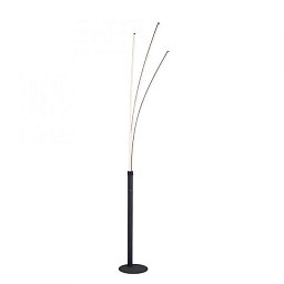 Obrázek pro produkt MAJA LED stojací svítidlo, černá, 3-ramenné, 18 W, 2200 lm 3000K - LEUCHTEN DIREKT / JUST LIGHT