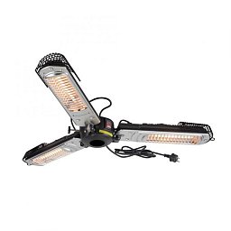 GLOW Teplomet + venkovní svítidlo 3-ramenné - LEUCHTEN DIREKT / JUST LIGHT Obrázek pro produkt GLOW Teplomet + venkovní svítidlo 3-ramenné - LEUCHTEN DIREKT / JUST LIGHT
