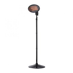 GLOW Topidlo, černá, 650 W, 1350 W, IP34 - LEUCHTEN DIREKT / JUST LIGHT Obrázek pro produkt GLOW Topidlo, černá, 650 W, 1350 W, IP34 - LEUCHTEN DIREKT / JUST LIGHT