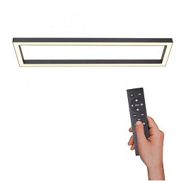 Obrázek pro produkt PURE Lines LED stropní svítidlo 110x30 cm 2700-5000K antracit - PAUL NEUHAUS