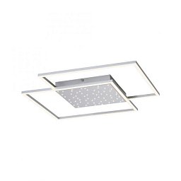Obrázek pro produkt YUKI LED stropní svítidlo, barva ocel, dálkový ovladač, stmívatelné, CCT 2700-5000K - PAUL NEUHAUS