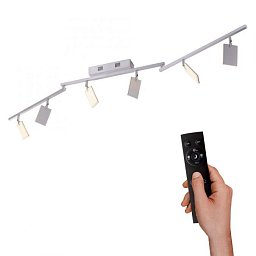 Obrázek pro produkt PURE-MIRA LED stropní svítidlo stmívatelné CCT paměť 2700-5000K hliník - PAUL NEUHAUS