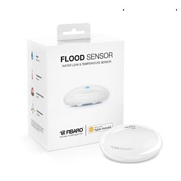 Čidlo zaplavení pro Apple HomeKit (Bluetooth) FGBHFS-101 - FIBARO Obrázek pro produkt Čidlo zaplavení pro Apple HomeKit (Bluetooth) FGBHFS-101 - FIBARO