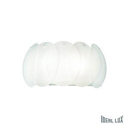 Obrázek pro produkt Nástěnné svítidlo Ideal Lux Ovalino AP2 bianco 038025 - IDEALLUX