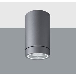 Obrázek pro produkt AKCE - Stropní svítidlo Downlight oval flood IP65 antracit LED 3000K DALI - ERCO