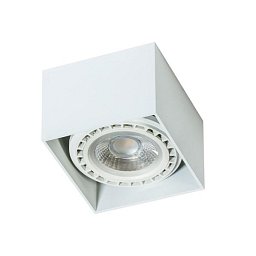Obrázek pro produkt Stropní přisazené bodové svítidlo Azzardo Eco Alex white AZ1835 GU10+ADAP111/ES111 1x40W/1x50W IP20 12cm 230V bílé - AZZARDO