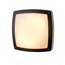 Obrázek pro produkt LED Stropní a nástěnné přisazené svítidlo Azzardo Fano Square dark grey AZ2186 9W 750lm 3000K IP54 22cm hranaté tmavě šedé - AZZARDO