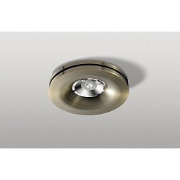 Obrázek pro produkt Stropní zápustné bodové svítidlo Azzardo Marika antique brown AZ2209 GU10 1x50W IP20 10cm anticky hnědé - AZZARDO
