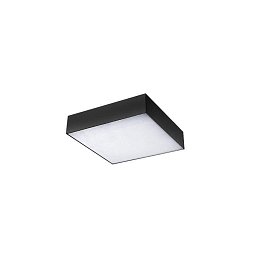 Obrázek pro produkt LED Stropní a nástěnné svítidlo Azzardo Monza Square 40 black 3000K AZ2275 50W 4200lm 3000K IP20 40cm hranaté černé - AZZARDO