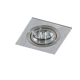 Obrázek pro produkt Stropní bodové zápustné svítidlo Azzardo Caro Square aluminium AZ2435 GU10 1x40W IP20 9,3cm hliníkové - AZZARDO